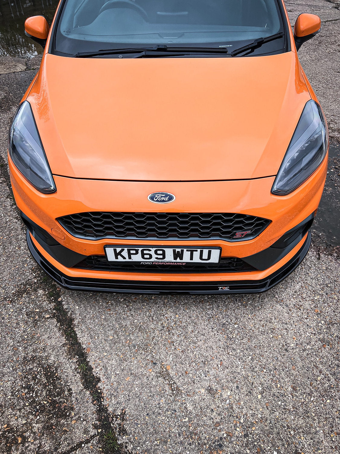Ford Fiesta MK8 ST - V2 Front Splitter