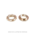 BC BR M52 SPRING PLATFORM COLLAR GOLD