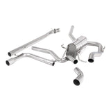 Milltek Suzuki Swift Sport 1.4 BoosterJet (Non Hybrid and without GPF/OPF) 2017-2023 Cat-back Exhaust