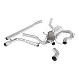 Milltek Suzuki Swift Sport 1.4 BoosterJet (Non Hybrid and without GPF/OPF) 2017-2023 Cat-back Exhaust