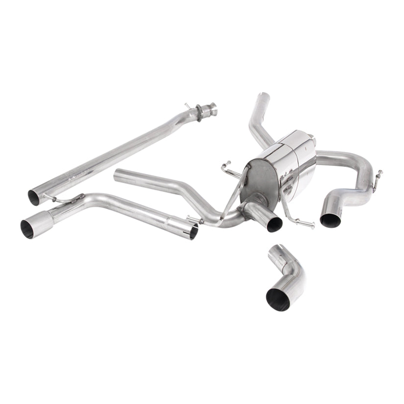 Milltek Suzuki Swift Sport 1.4 BoosterJet (Non Hybrid and without GPF/OPF) 2017-2023 Cat-back Exhaust