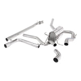 Milltek Suzuki Swift Sport 1.4 BoosterJet (Non Hybrid and without GPF/OPF) 2017-2023 Cat-back Exhaust