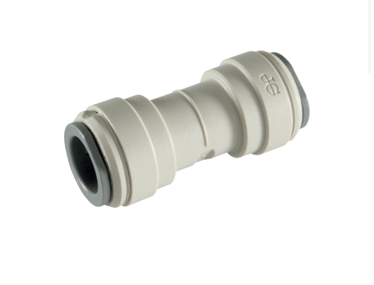 EQUAL STRAIGHT CONNECTOR 1/4 INCH TUBE OD X 1/4 INCH TUBE OD